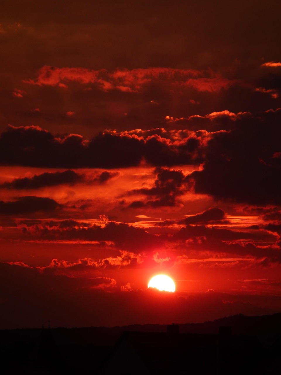 Sun Sky Sunset wallpaper