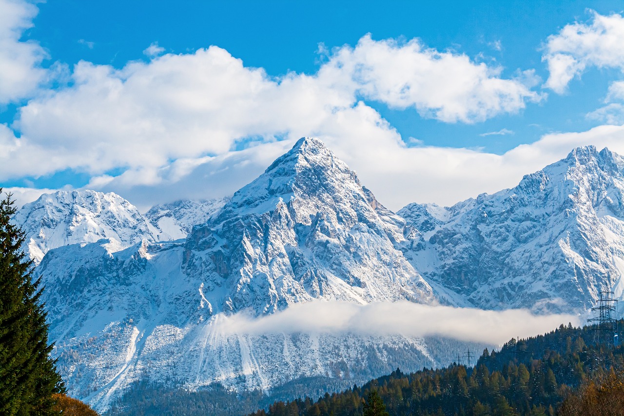 Mountains Dolomites Alps wallpaper